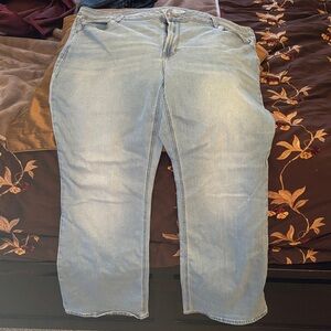 Old Navy Light Wash Flare Jeans